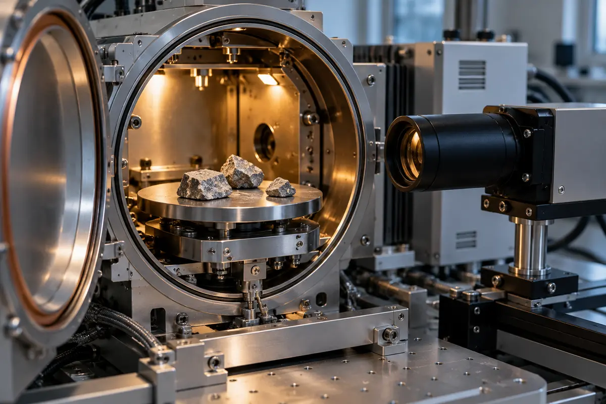 Rock samples for thermal infrared testing