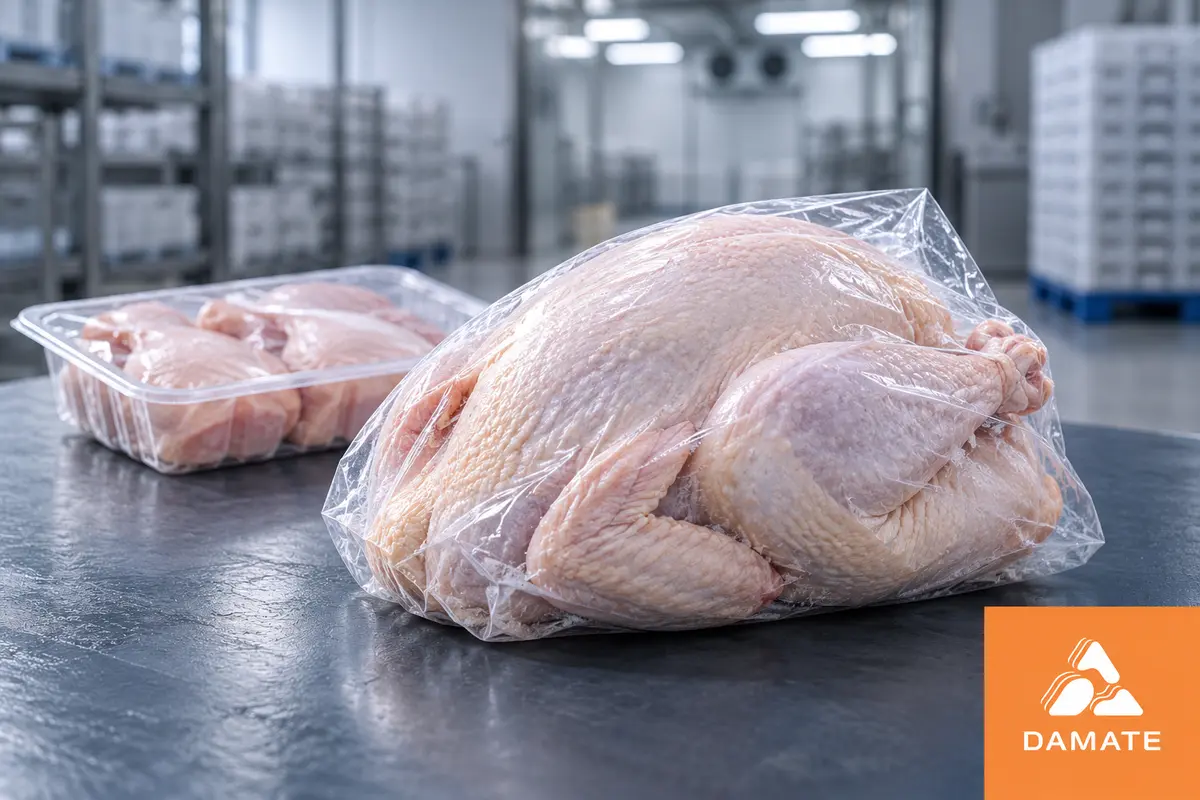 Packaged poultry for export