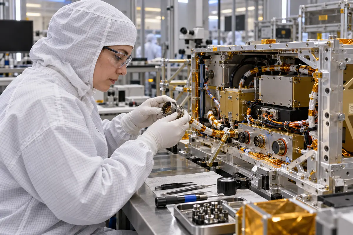 Spacecraft electronics integration