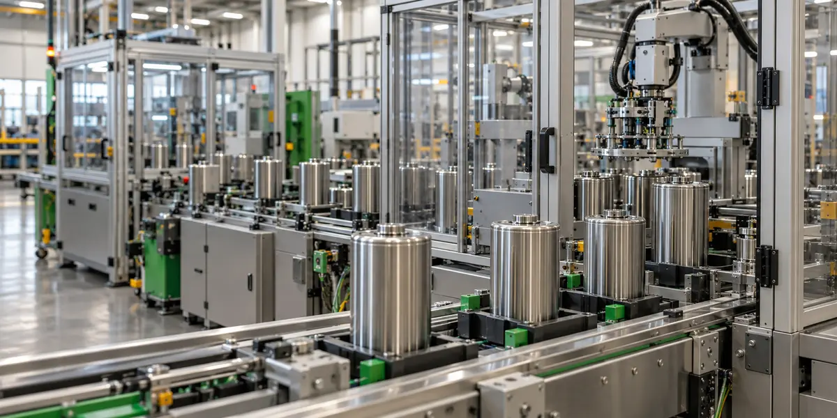 Battery assembly automation