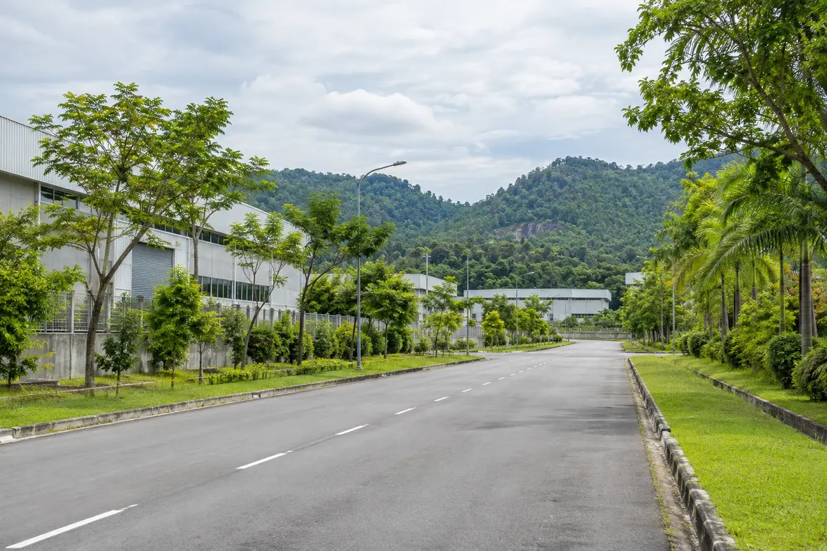 Malaysian industrial landscape