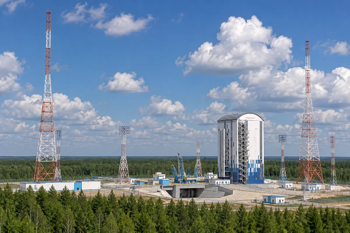 Vostochny Cosmodrome setting Vostochny launch-site setting