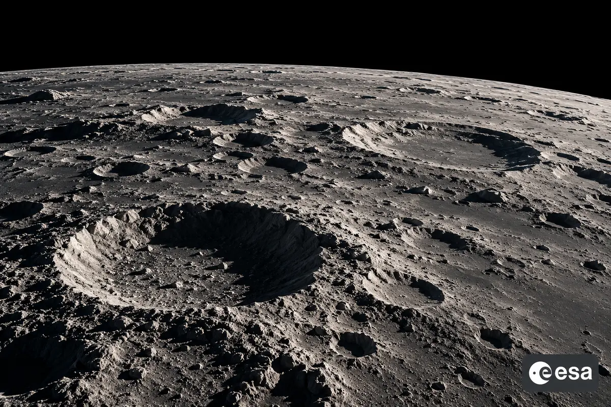Lunar terrain for Juice instrument tests