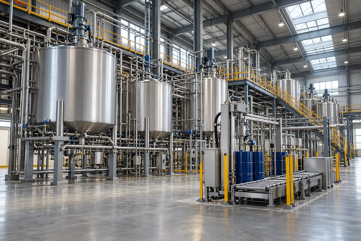 Coatings production equipment