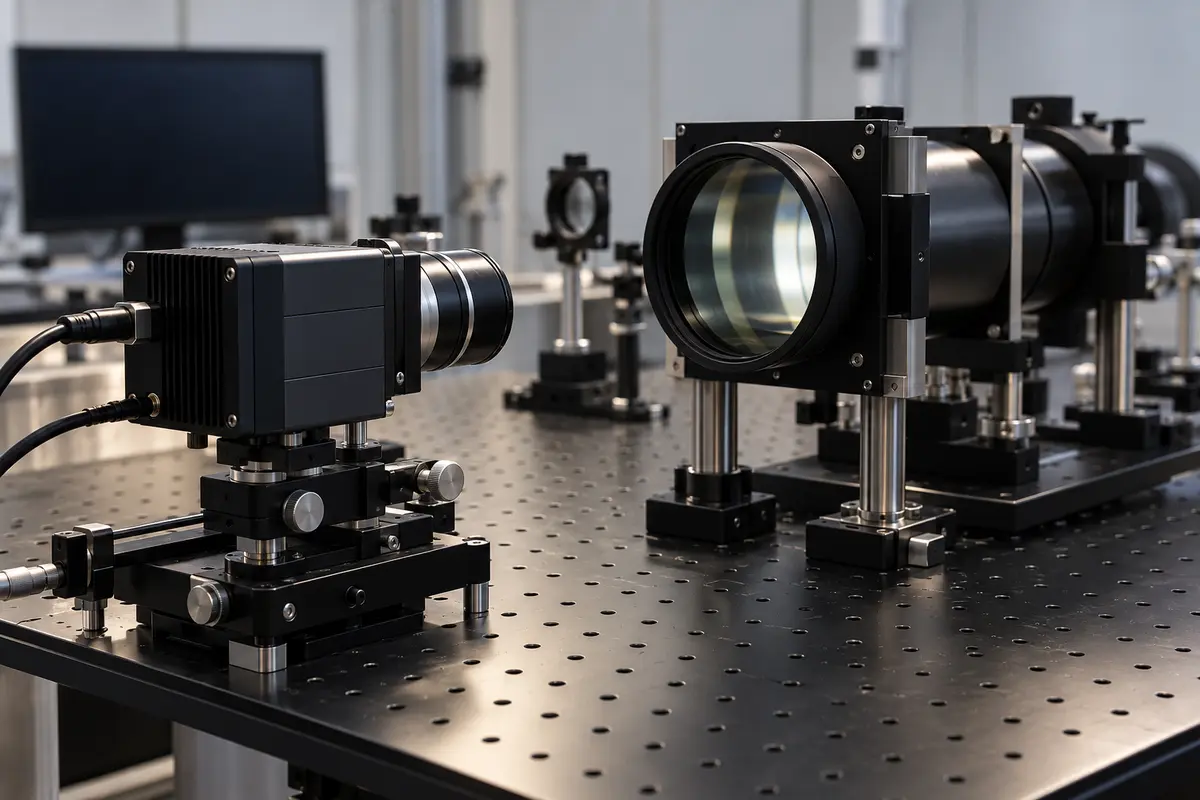 Calibrating cameras before asteroid encounters Optical testing for spacecraft imaging