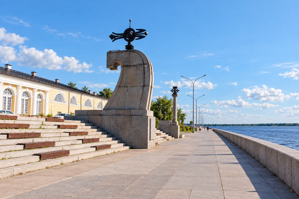 Arkhangelsk embankment