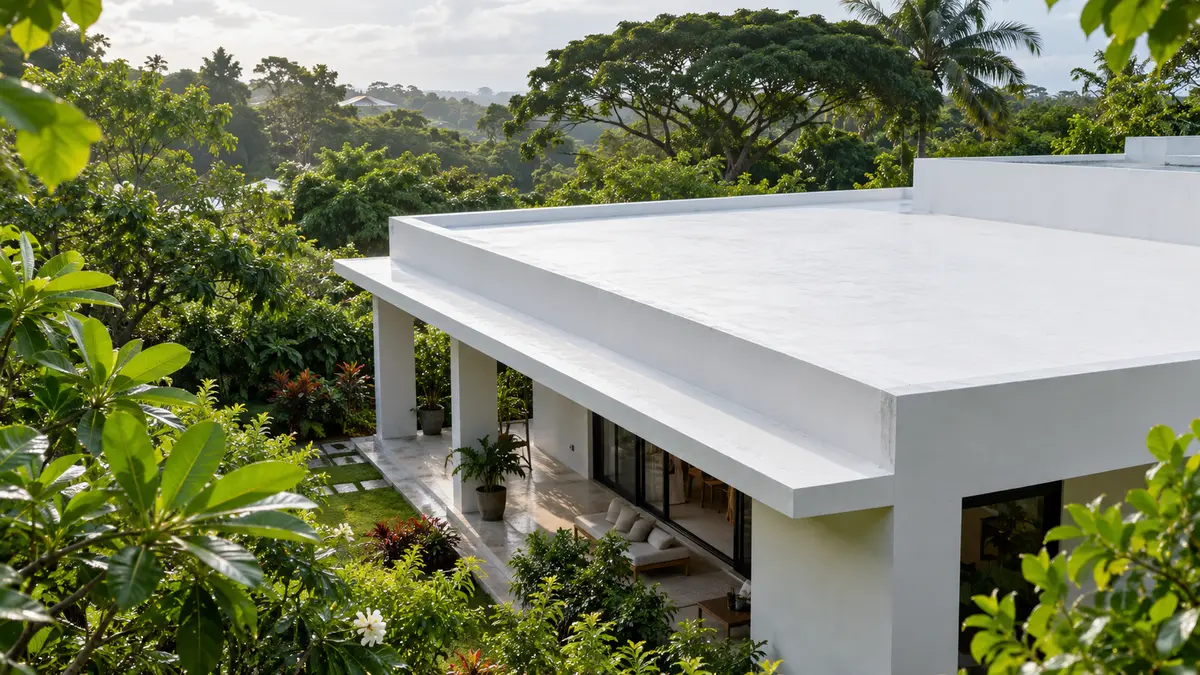 Passive building cooling