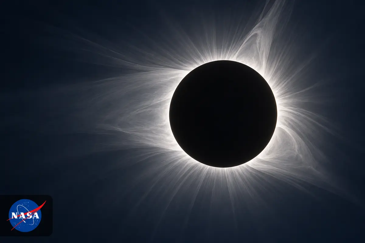 PUNCH studies the solar corona Solar corona around an eclipsed Sun