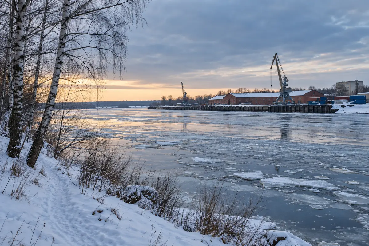 Russian river logistics landscape