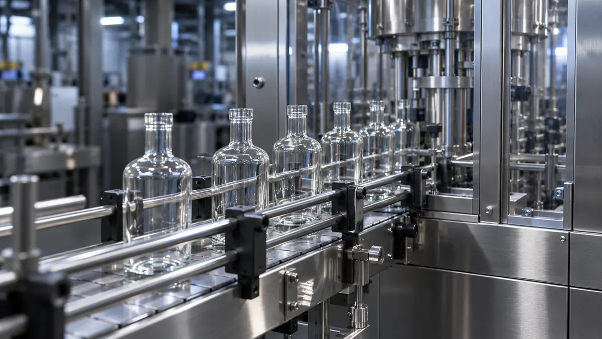 Spirits bottling equipment