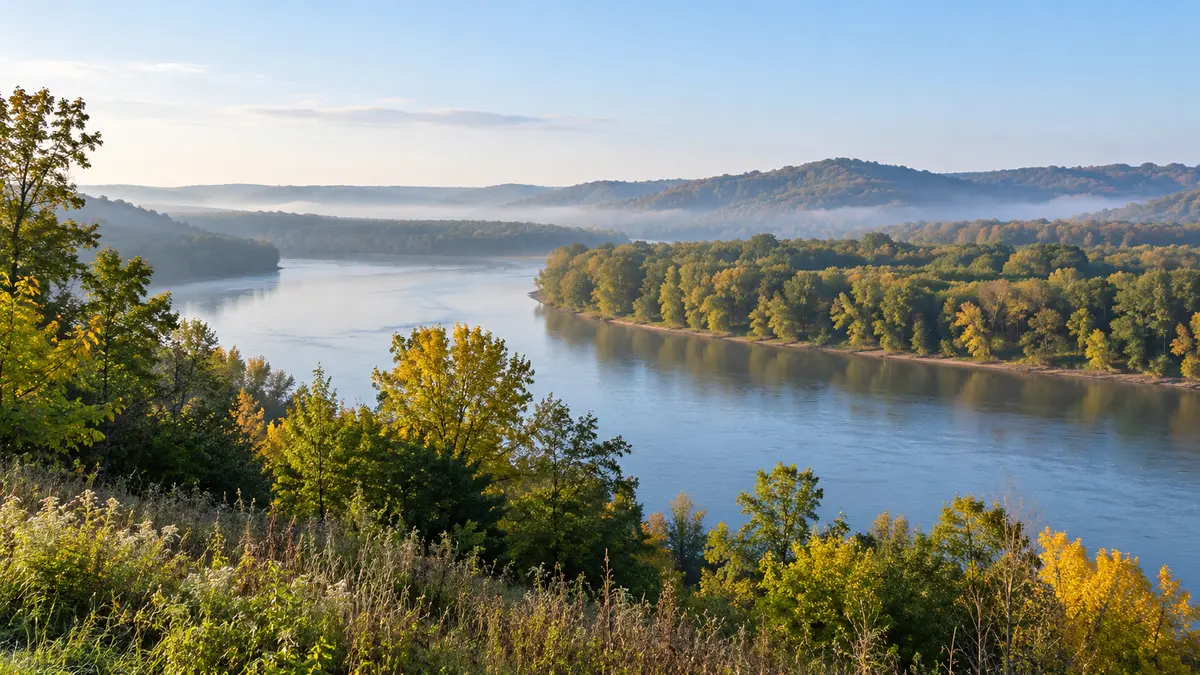 Southern Indiana landscape