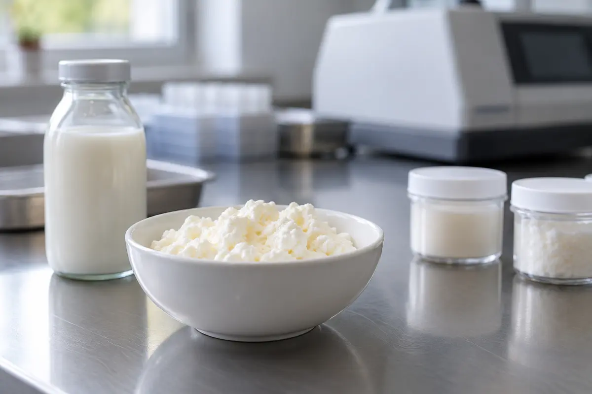 Разработка молочных продуктов в лаборатории