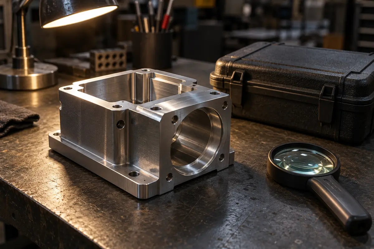 Machined component inspection