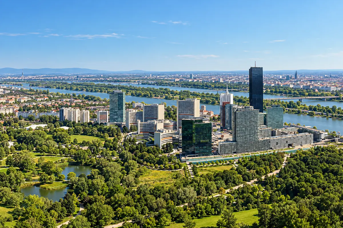 Vienna beside the Danube