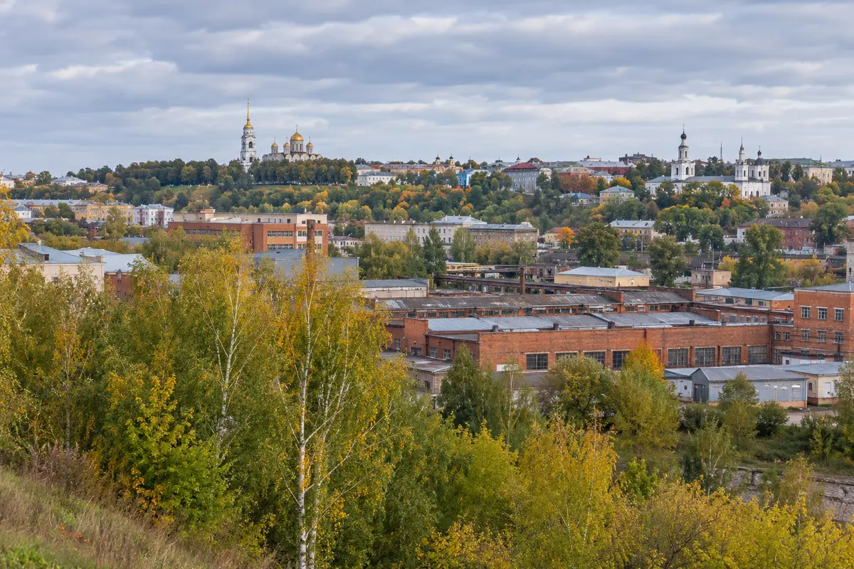 Городской пейзаж Владимира